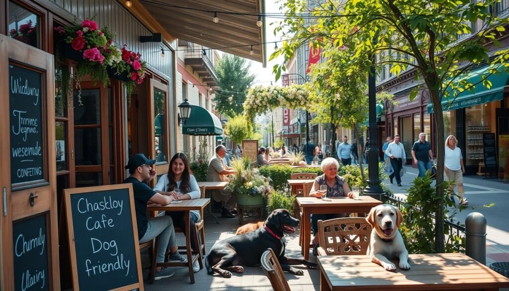 dog friendly cafes near me