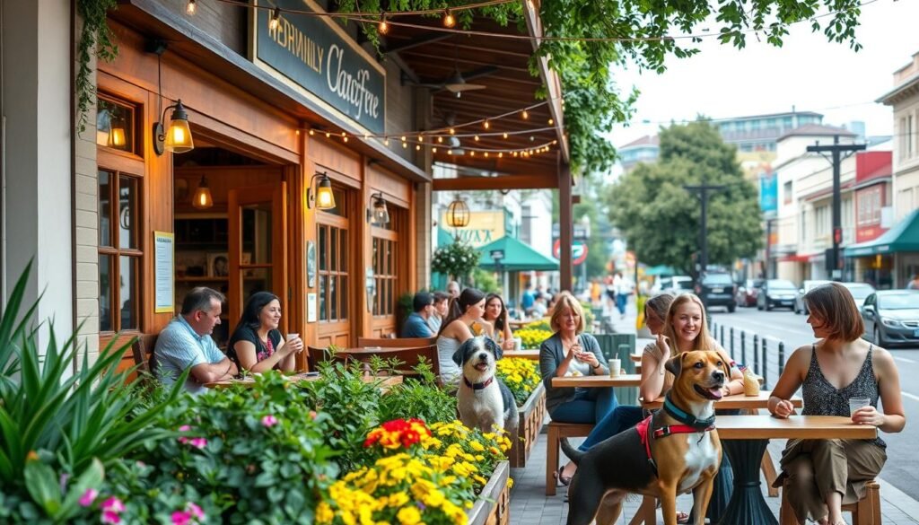 dog friendly cafes near me